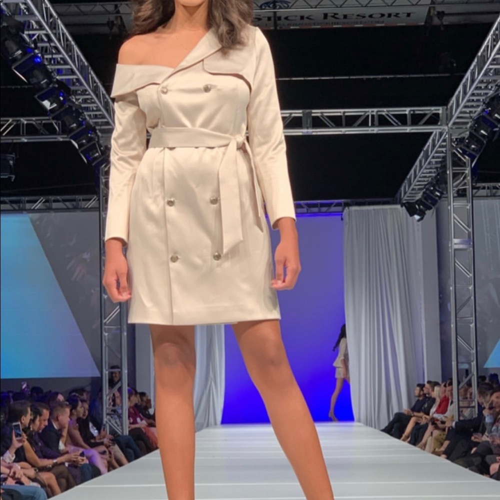 Off shoulder Blazer Dress